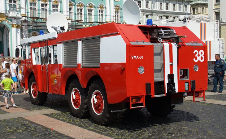 ЗиЛ-Sides VMA-30 — самая необычная пожарная машина Советского Союза