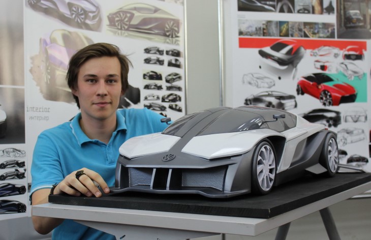 Автомобили будущего молодых российских дизайнеров