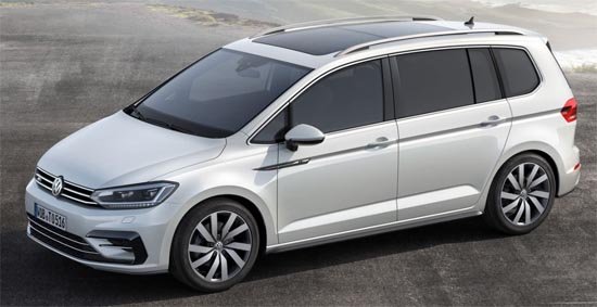 Volkswagen предоставил информацию о рестайлинговом Touran 2015