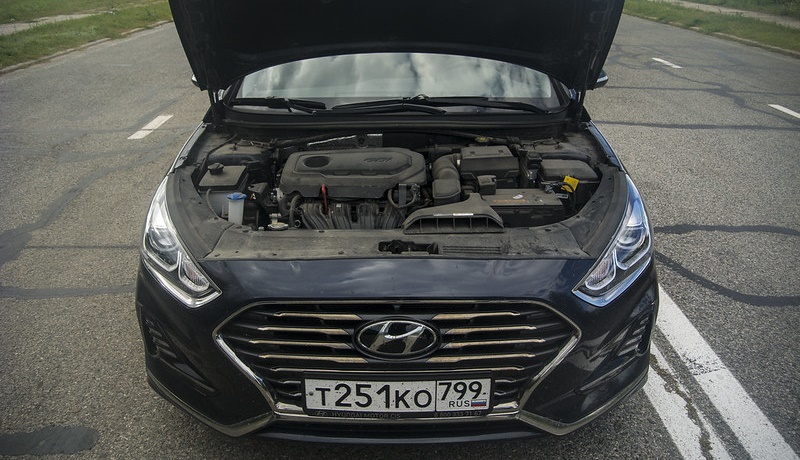 Тест-драйв седана Hyundai Sonata: не засните за рулём!