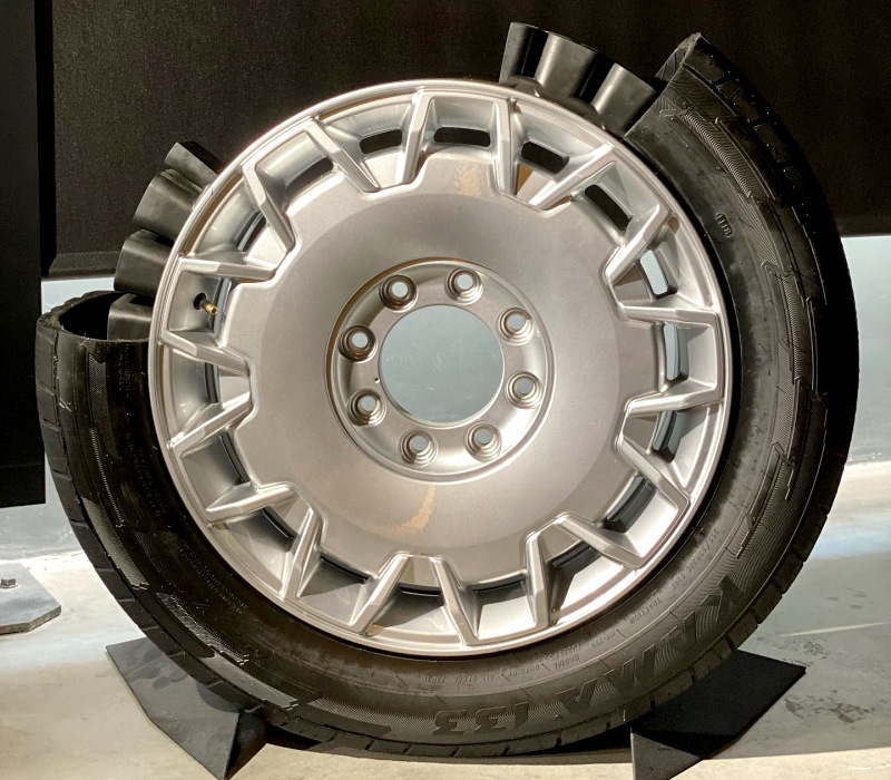 Как устроены шины для бронированного Ауруса: фото в разрезе