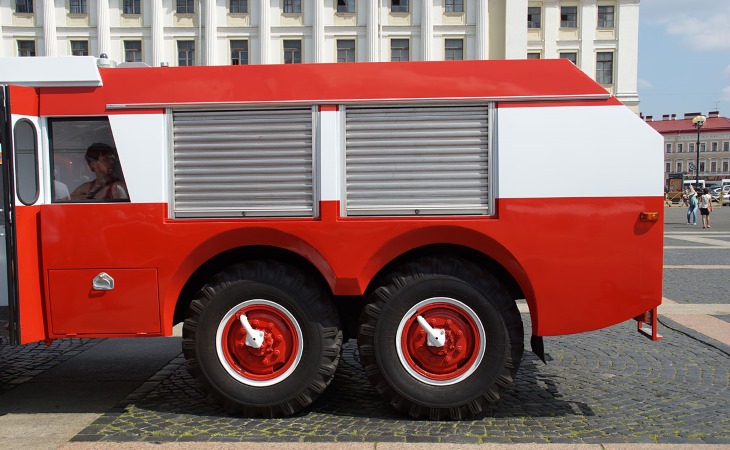 ЗиЛ-Sides VMA-30 — самая необычная пожарная машина Советского Союза