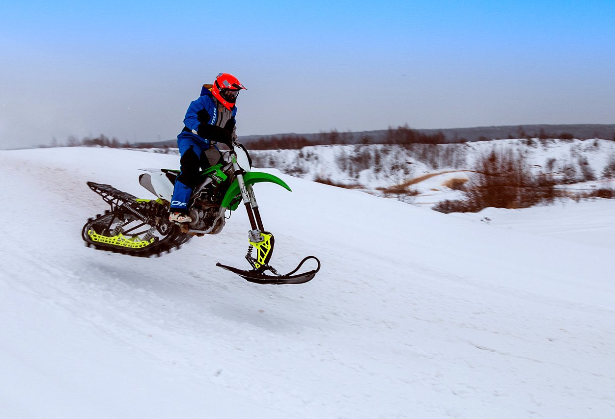 Гусеничные комплекты Snowrider. Российский сноубайк: мифы и реальность