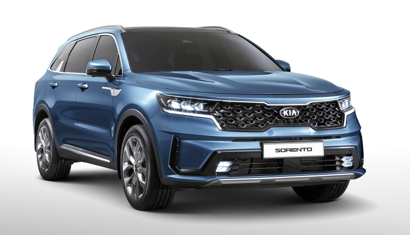 В таком виде Kia Sorento дебютировал в 2020 году