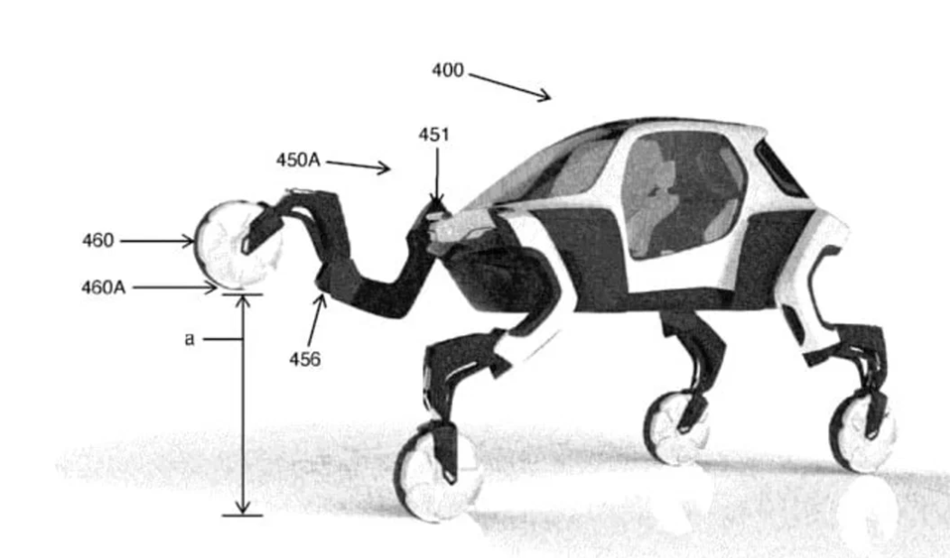 Компания Hyundai получила патент на шагающий автомобиль