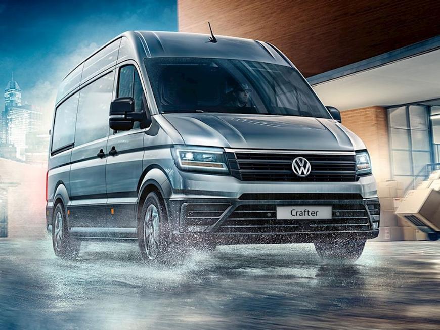 В России начались продажи микроавтобусов и фургонов Volkswagen Crafter