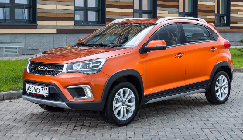 В таком виде Chery Tiggo 2 продавался в Росси несколько лет назад