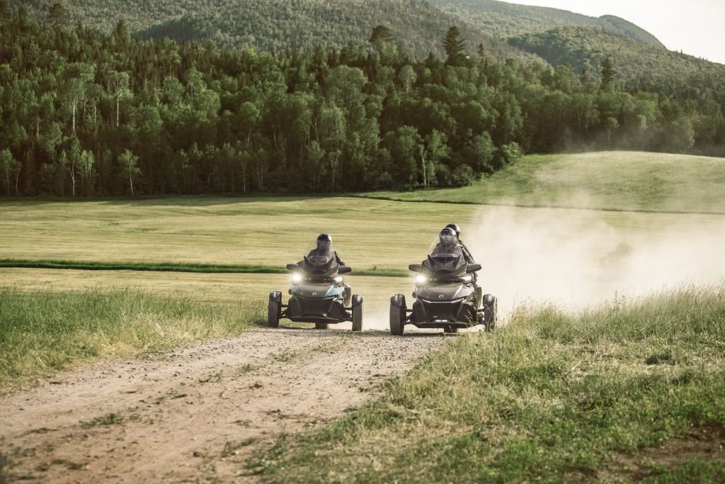 Can-Am Spyder RT: роскошный трехколёсный «турист»