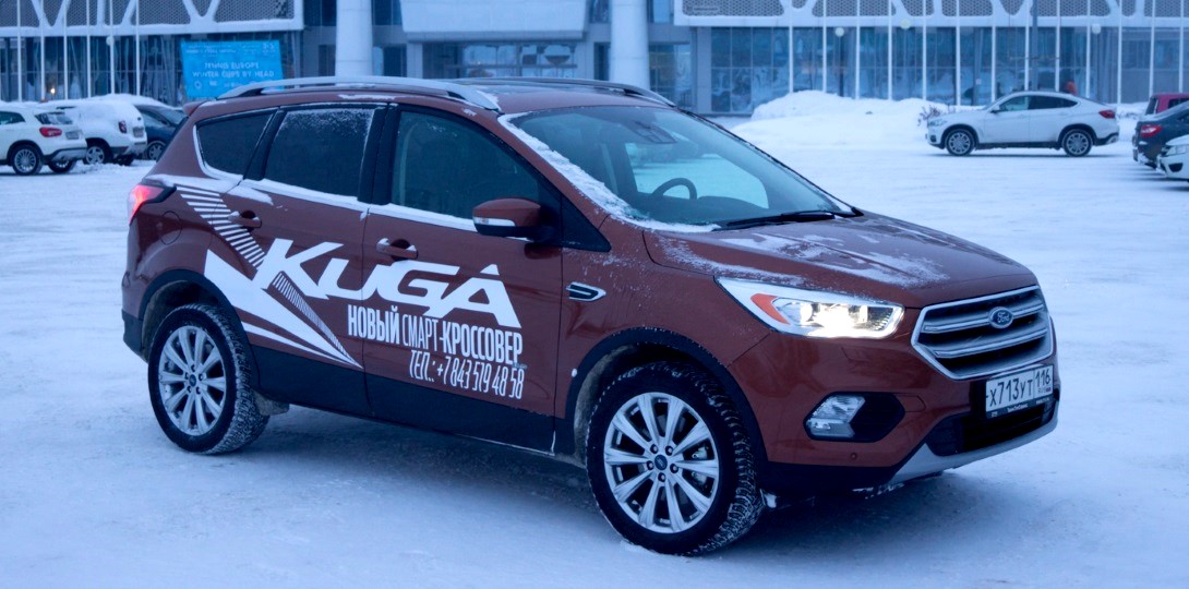 Тест-драйв: пробуем обновлённый кроссовер Ford Kuga в городе