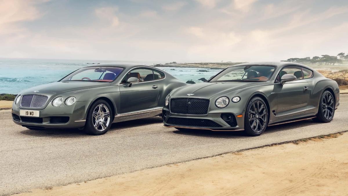 Компания Bentley представила классическое исполнение Bentley Continental GT Speed 