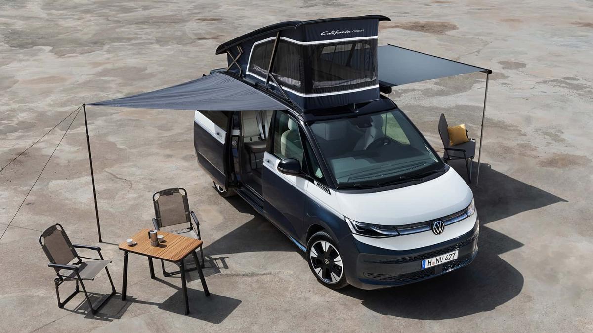 В Сети появился видеообзор на туристический кемпер VW T7 California 