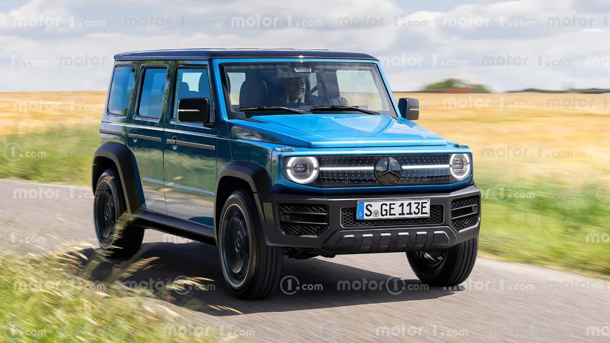 Представлена меньшая версия внедорожника Mercedes G-Class 