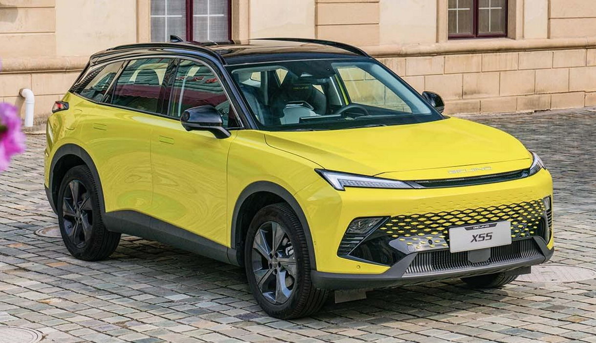 Объявлены цены на новый кроссовер BAIC X55 для российского рынка