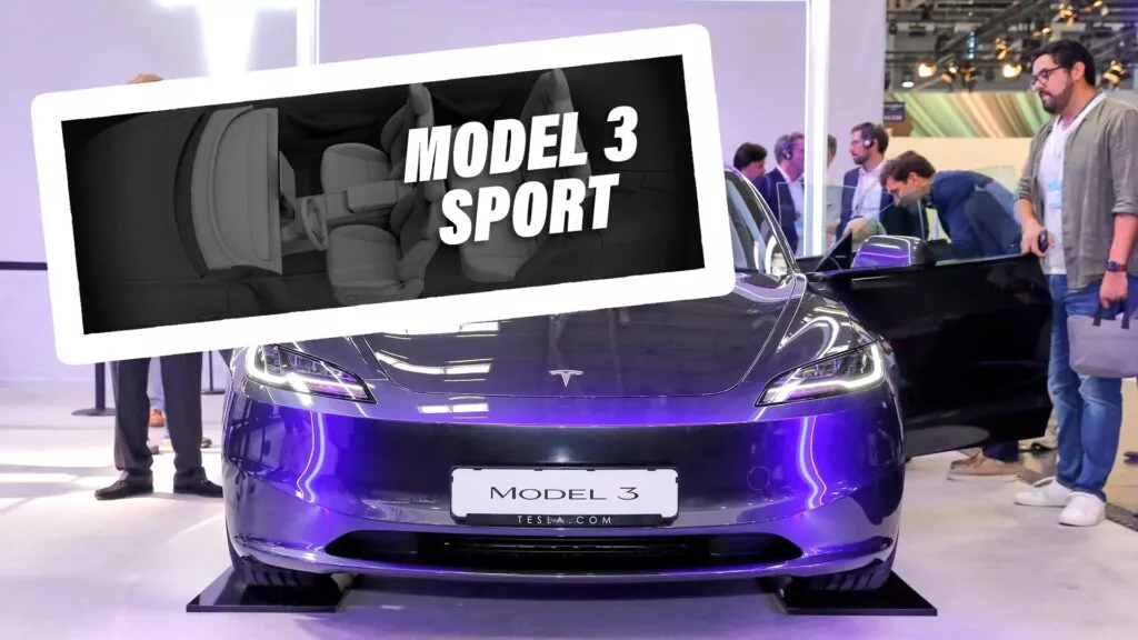 Tesla Model 3 получит новую «спортивную» комплектацию с усиленными сиденьями