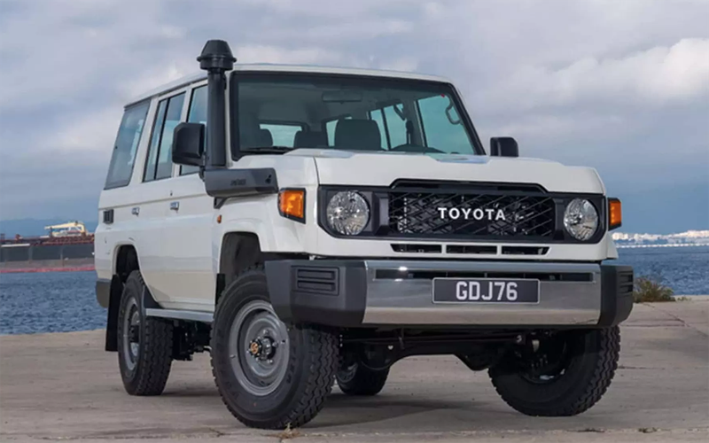 Toyota представила специальный Land Cruiser, предназначенный для миротворческих миссий ООН