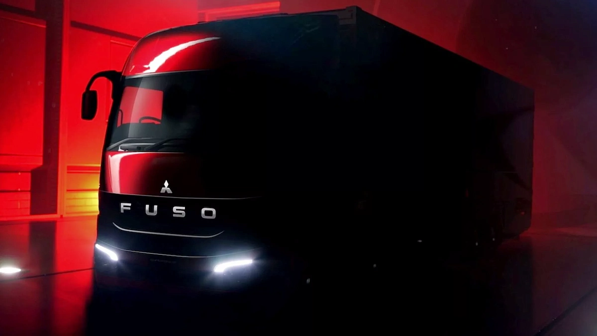 Mitsubishi Fuso представила новый сверхмощный грузовик в футуристическом стиле