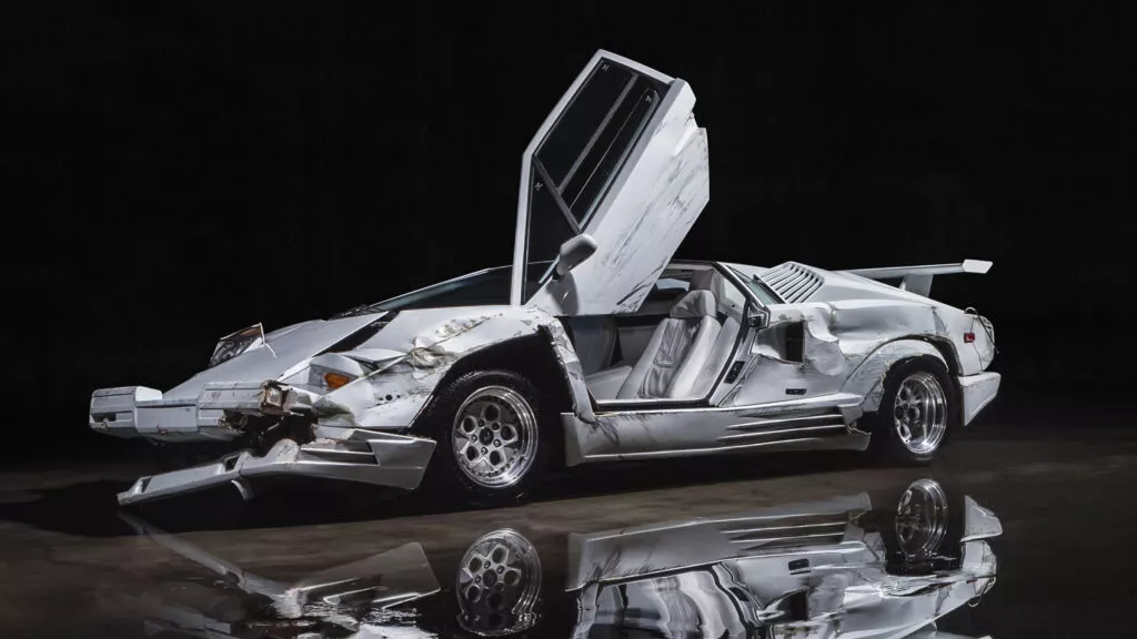 Разбитый Lamborghini Countach из фильма «Волк с Уолл-стрит» выставят на аукцион