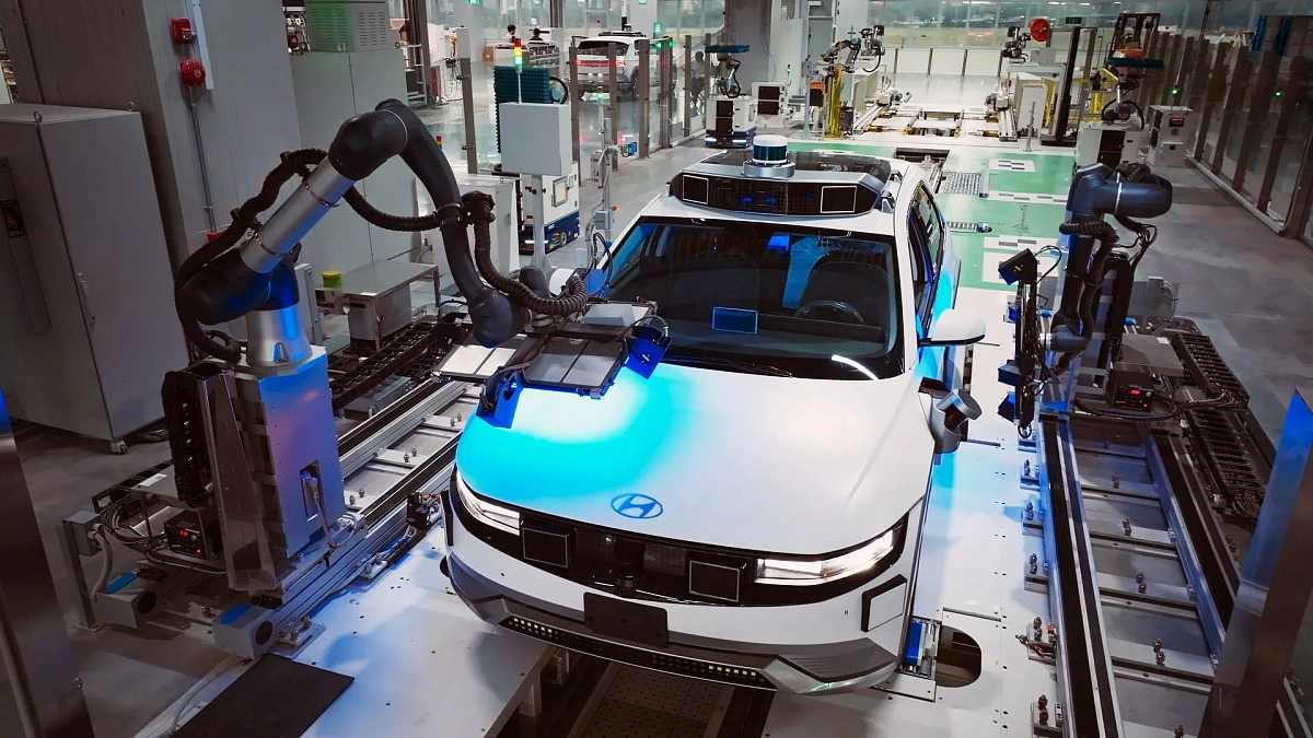Роботакси Ioniq 5 от Hyundai и Motional строится в инновационном сингапурском центре