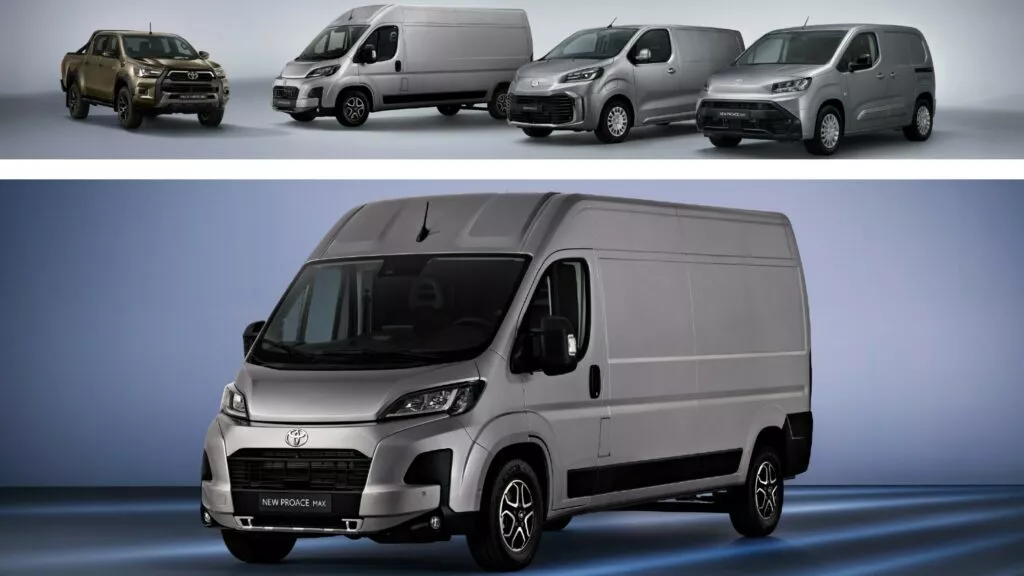 Toyota представила новый электрический фургон ProAce Max с дальностью хода 420 км