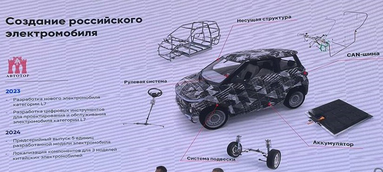 Электрокар от Автотора губернатор Алиханов нашел неплохим, но странным