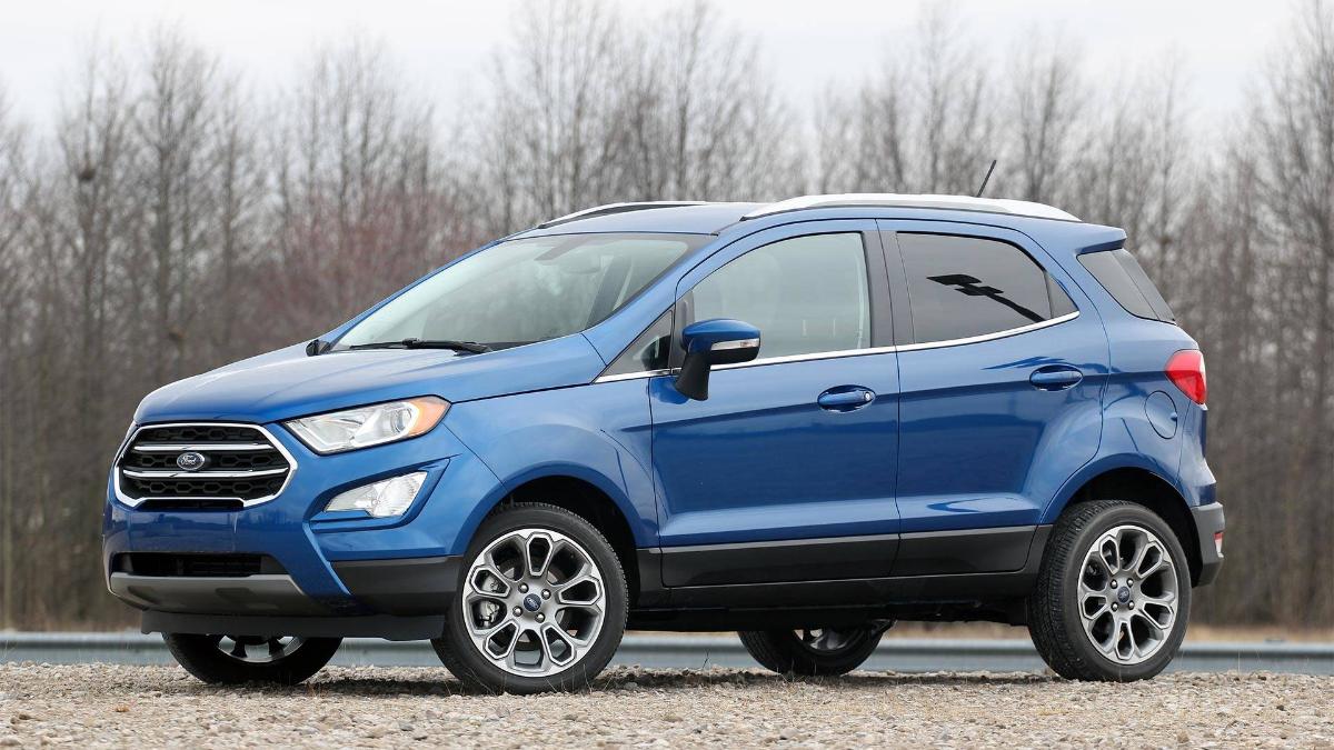 В кроссоверах Ford EcoSport обнаружили проблему с давлением масла