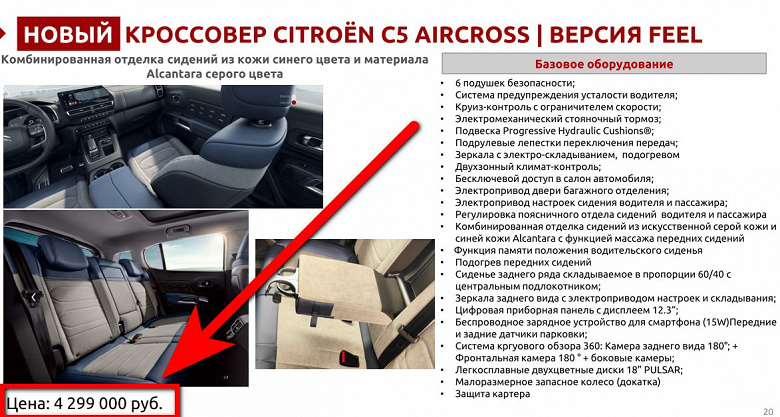 В Калуге запустили серийную сборку Citroen C5 Aircross