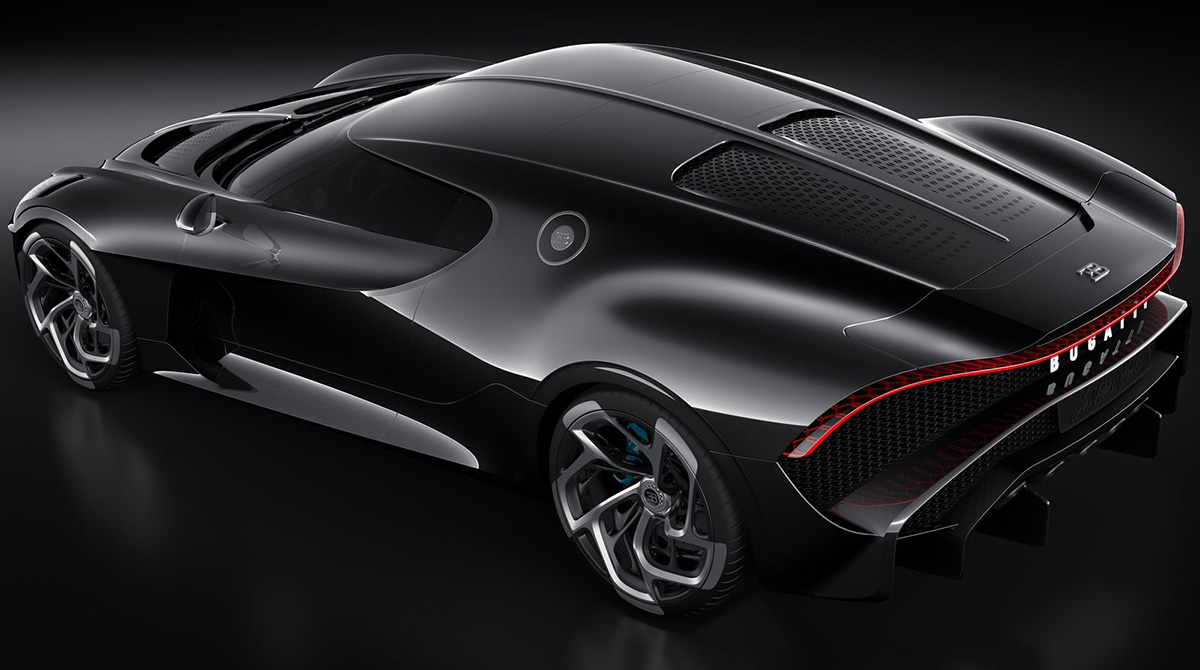 Bugatti La Voiture Noire: один черный автомобиль