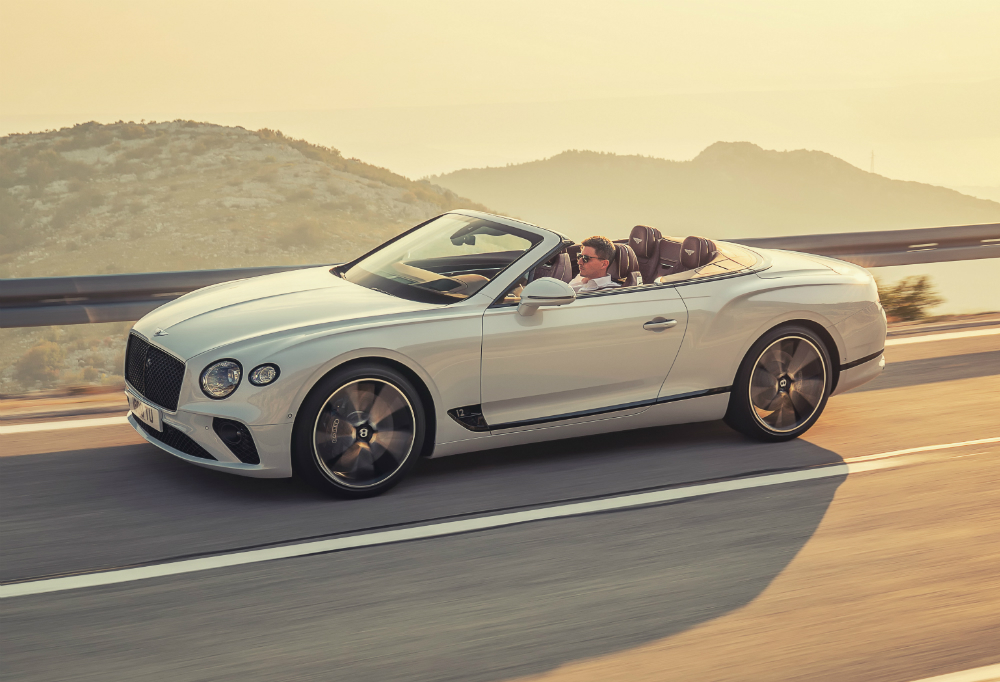 Bentley Continental GT Convertible: 19 секунд и “твидовая” крыша