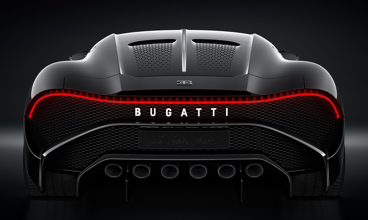 Bugatti La Voiture Noire: один черный автомобиль