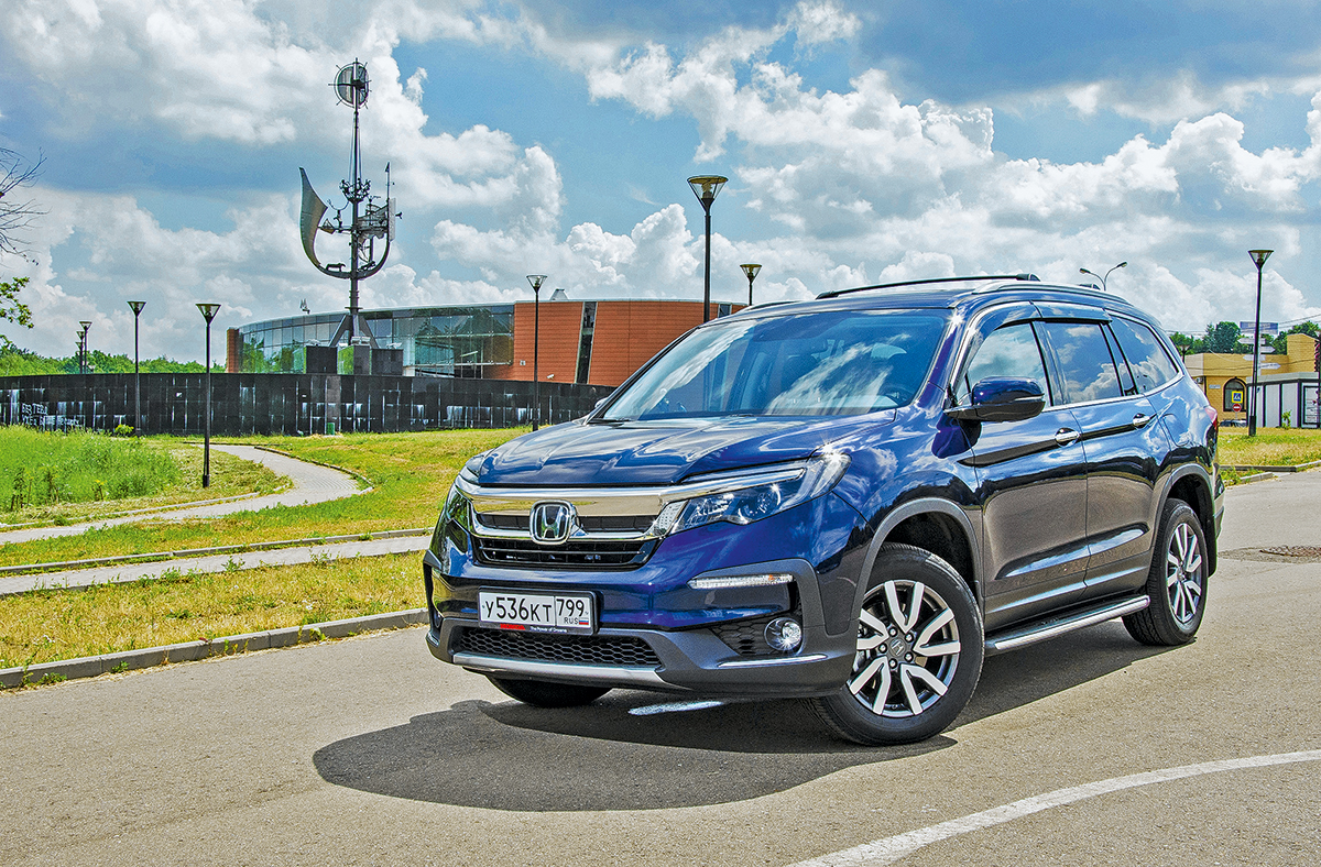 Тест-драйв Honda Pilot. Большой, комфортный, 8-местный