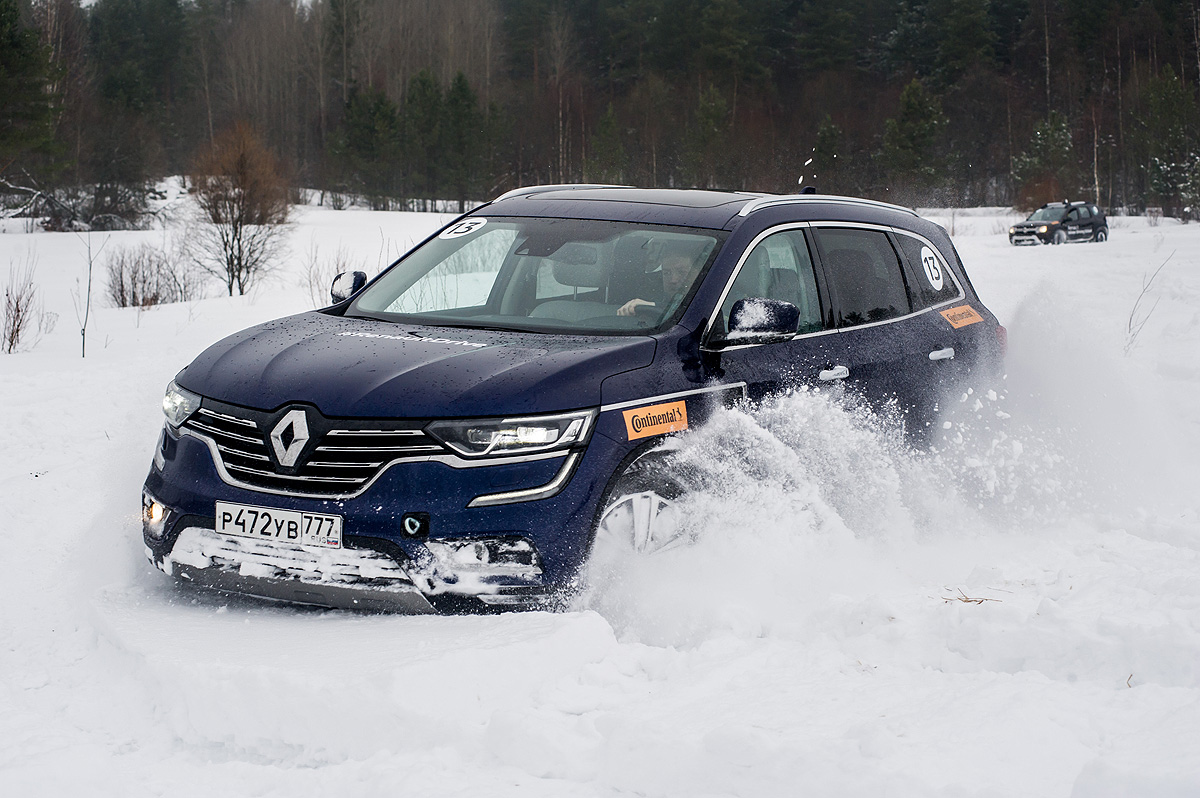 Приятное с полезным: школа зимнего вождения Renault