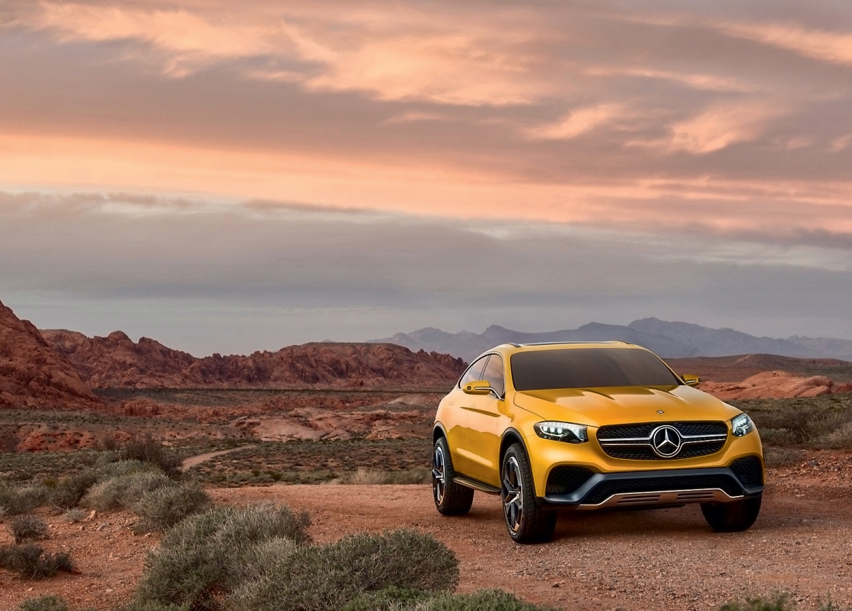 Mercedes-Benz GLC Coupe. Деление на два