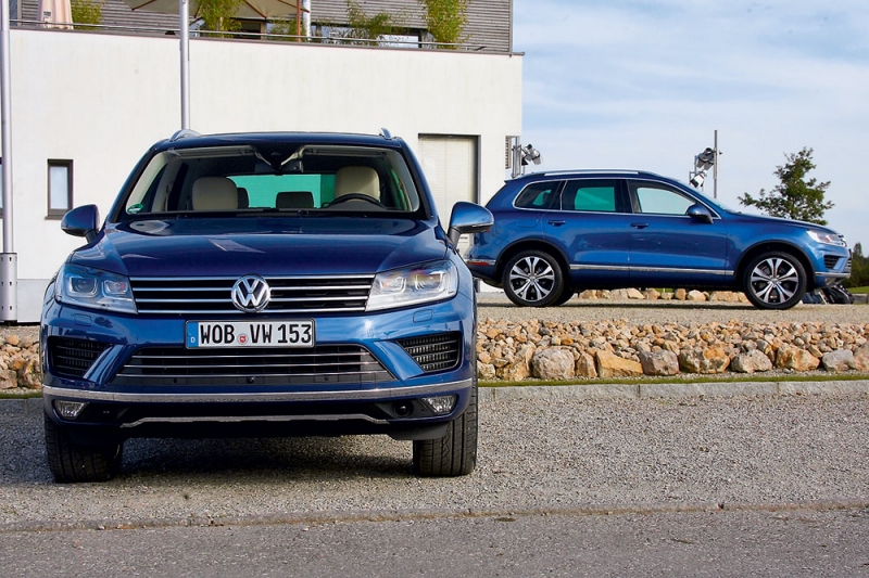 Volkswagen Touareg. Игра на контрасте