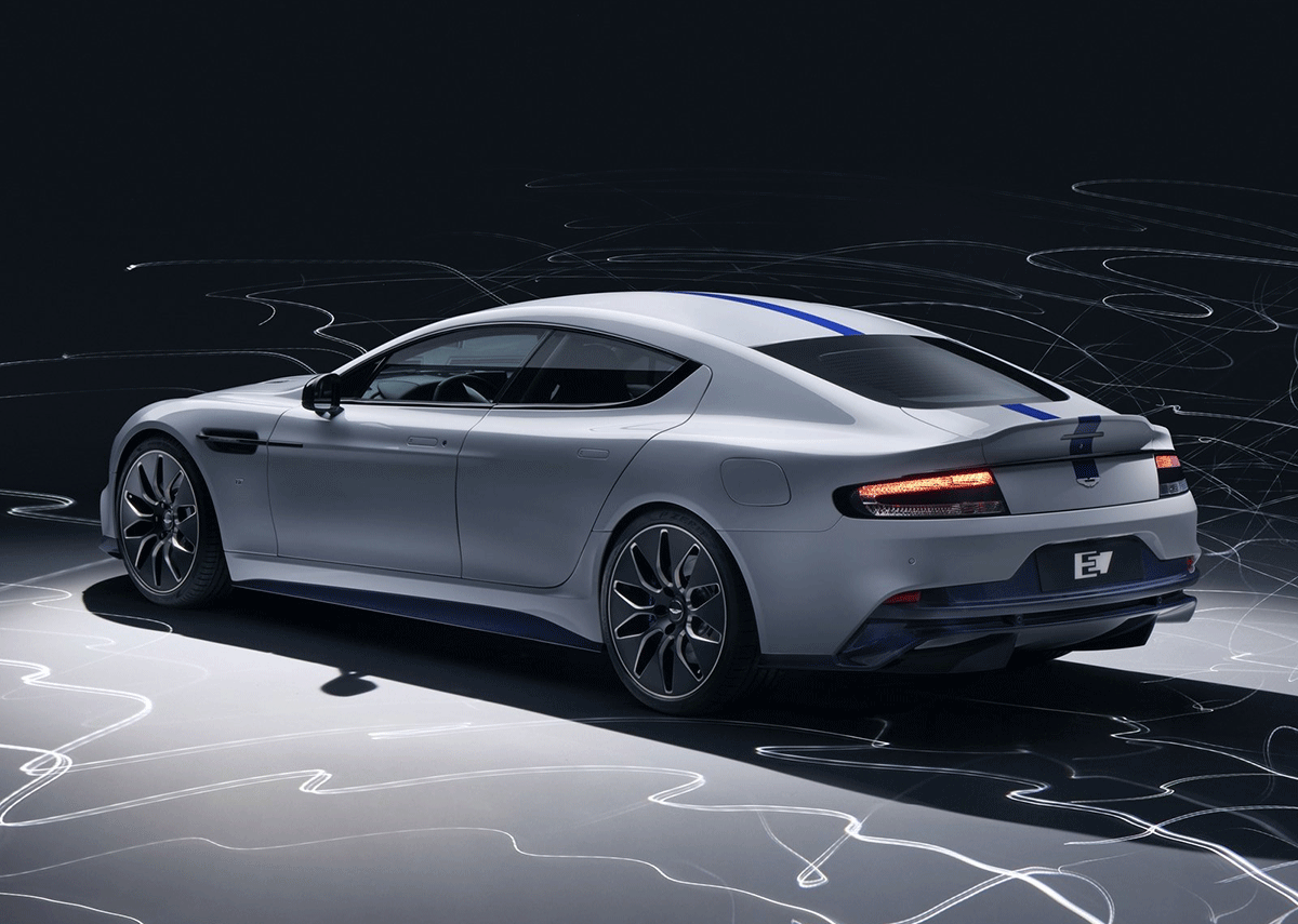 Aston Martin Rapid E: поменял бензобак на батарейки