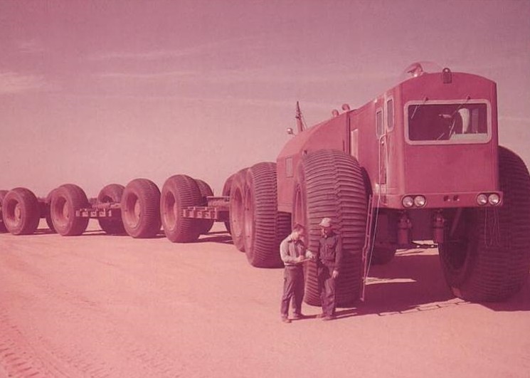 LeTourneau Overland Train: автопоезд Апокалипсиса