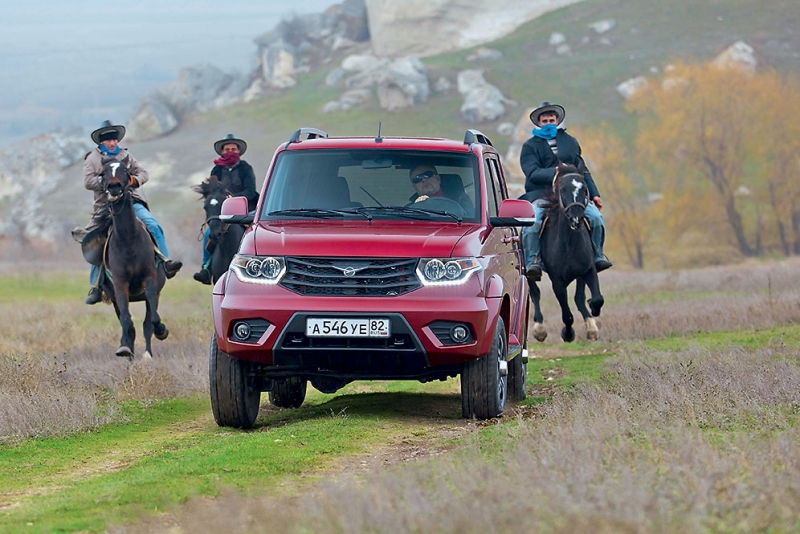 UAZ Patriot. Испытание Крымом