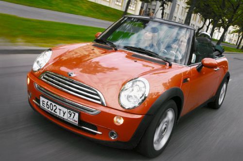 Mini Cooper Cabrio. Пусть всегда будет солнце