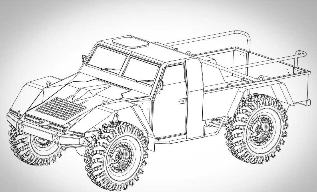 Стало известно, как будет выглядеть новый вездеход от создателя Шерпа
