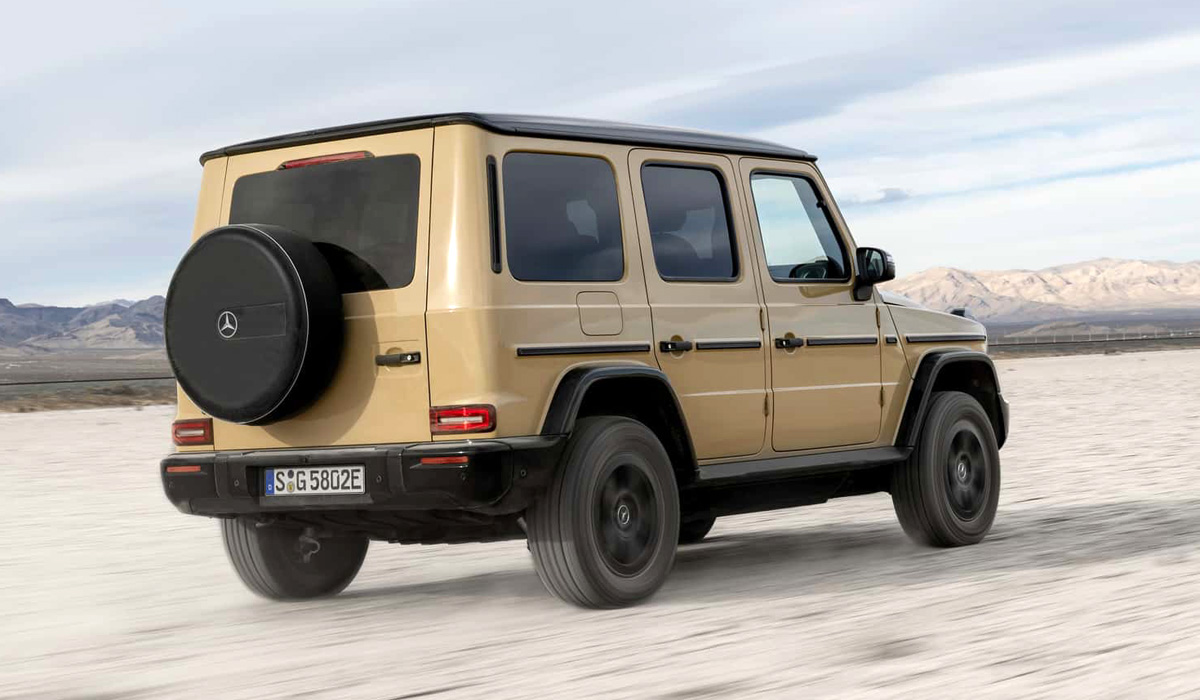 В Россию едет первая партия внедорожников Mercedes EQ Technology G 580